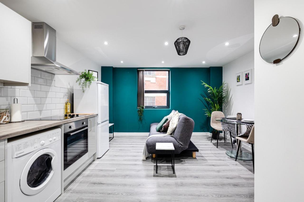Cosy Modern Apt In Heart Of Stockport - Sleeps 4 Daire Dış mekan fotoğraf