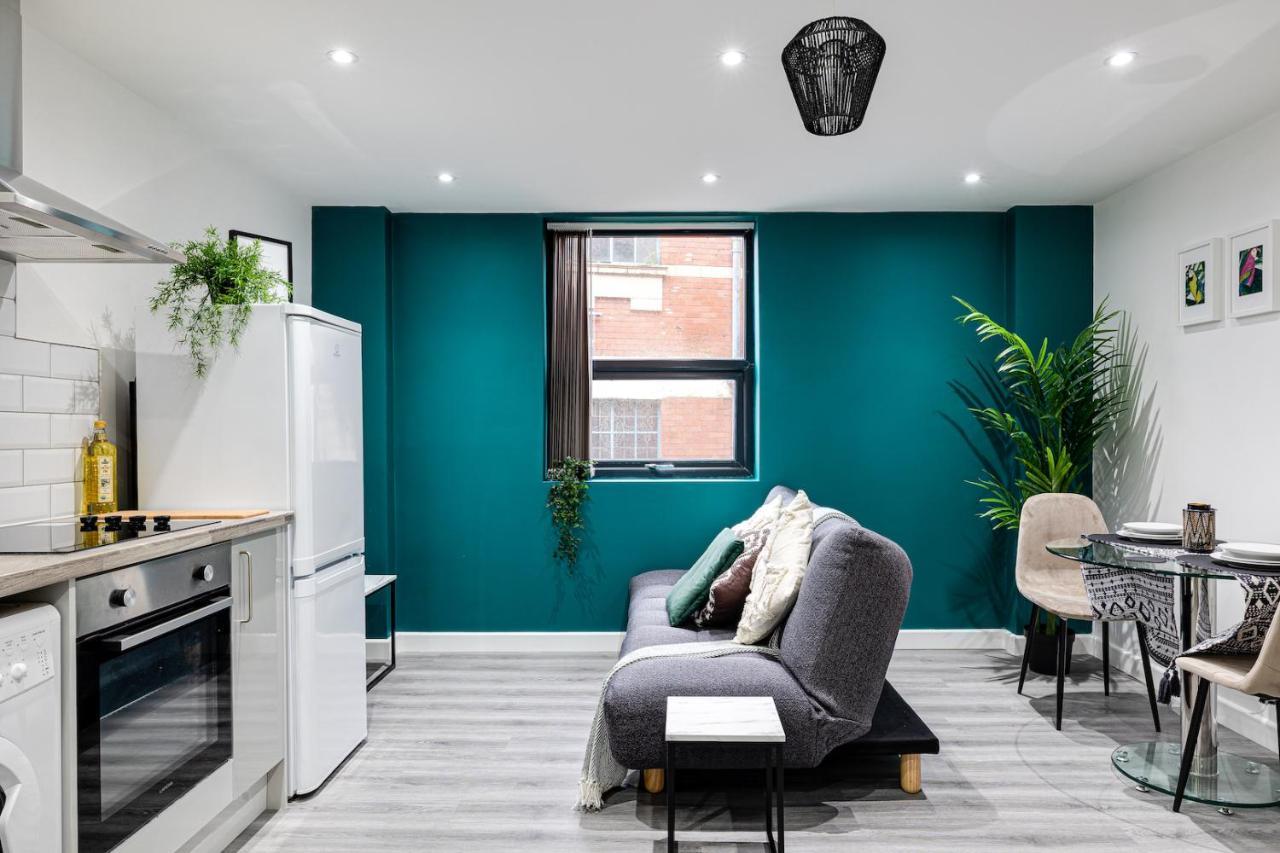 Cosy Modern Apt In Heart Of Stockport - Sleeps 4 Daire Dış mekan fotoğraf